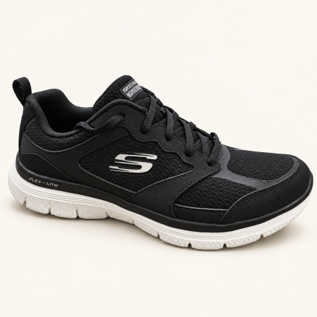 حذاء نسائي Skechers 149305/BKW أسود وأبيض